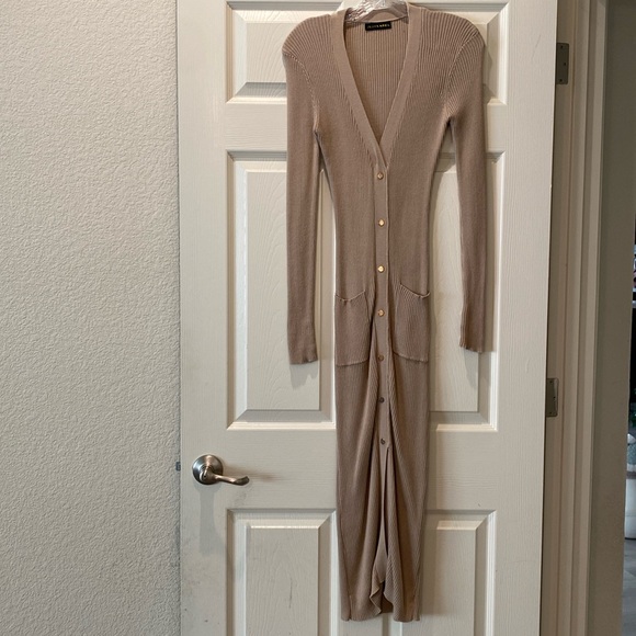 JLUXLABEL Dresses & Skirts - Jluxlabel tan sweater dress